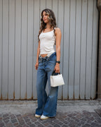 Asymmetric Tank Top Amish