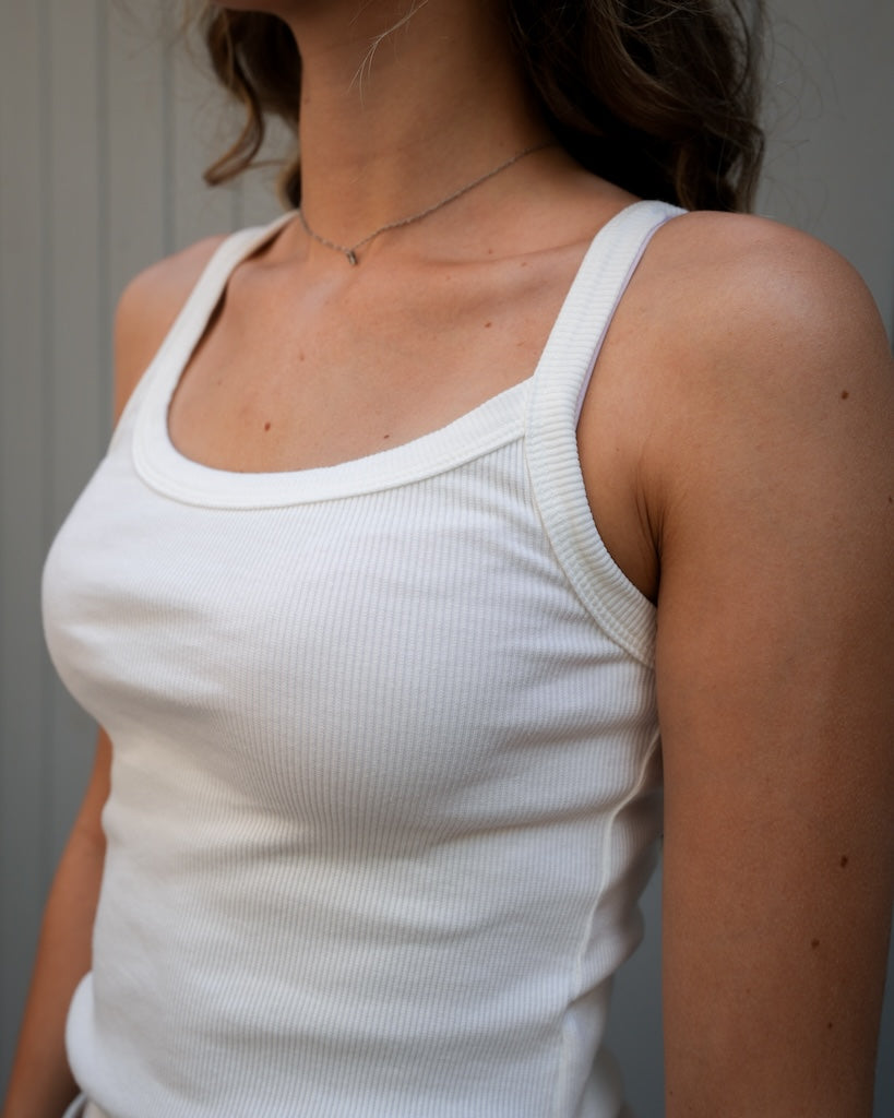 Asymmetric Tank Top Amish