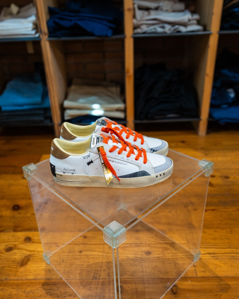 Crime London Sk8 Deluxe Orange Flame