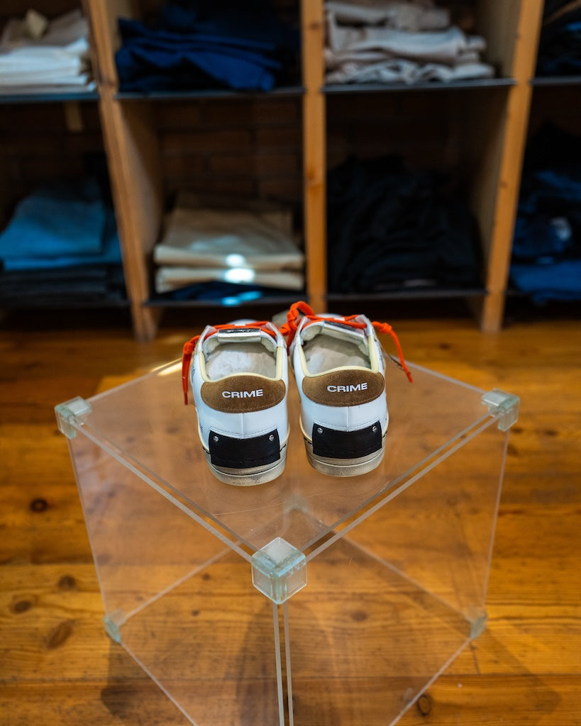 Crime London Sk8 Deluxe Orange Flame