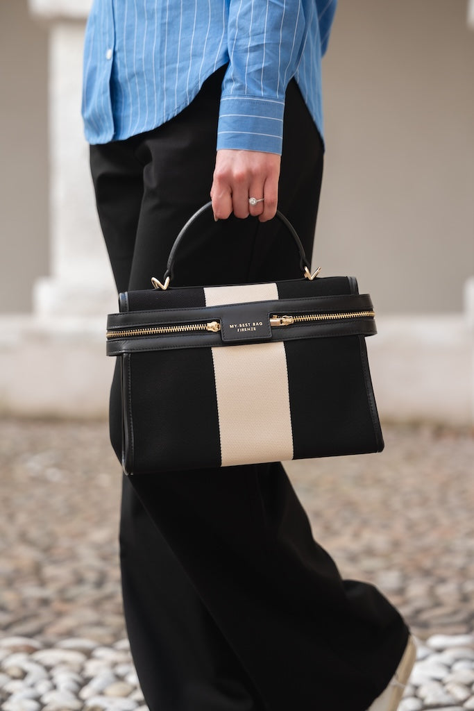 Borsa Bazaar Stripe My Best Bag