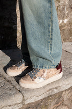 Stokton Python Glitter Bordeaux