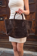 Borsa Mashup Moka Gianni Chiarini